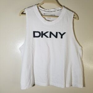 DKNY Womens Sport Logo Tank Top Size M